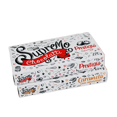 Embalagem para Barra de Chocolate (14,5 x 7,5 x 2,5 cm) Personalizado