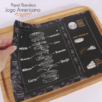 Papel Bandeja Jogo Americano - 500 Folhas