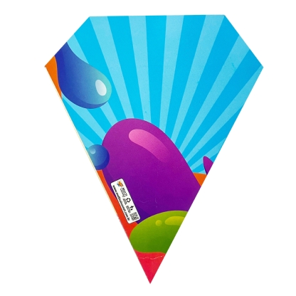 Embalagem Cone Bubble Waffle, Crepe, Wrap - 100 Unidades