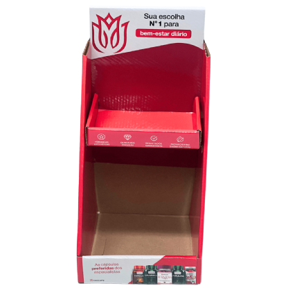 Caixa Display empastada (16 x 16 x 30 cm) Personalizada