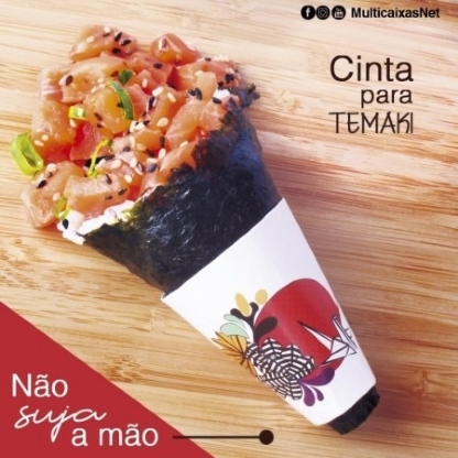 Cinta para Temaki (14 x 5 cm) Personalizado
