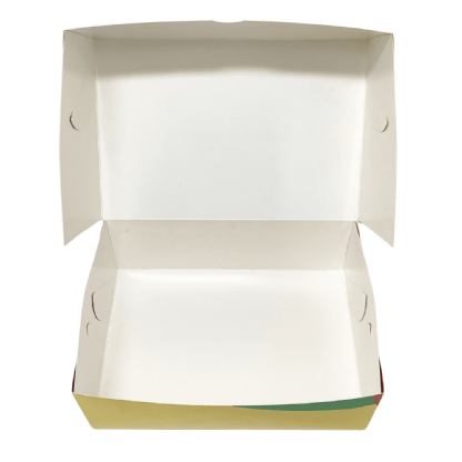 Embalagem Para salgados G (22 x 15 x 8 cm) Personalizada