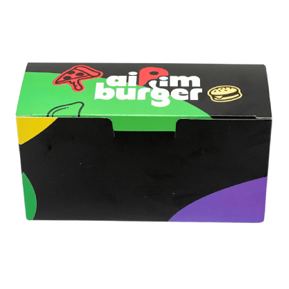 Embalagem Para coxinhas (15 x 6 x 8 cm) Personalizada