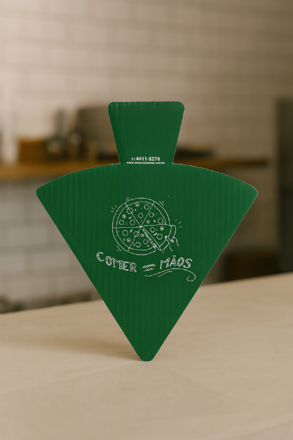Embalagem Pega Pizza fatia (14,5 x 18,5 cm) Personalizada