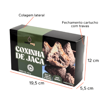 Embalagem Para Refrigeração (19,5 x 5,5 x 12 cm) Personalizada
