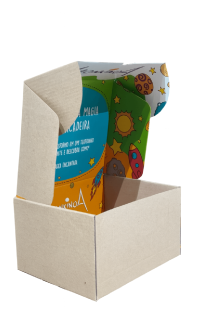 Caixa Correios / E-commerce Empastada (21 x 17 x 11 cm ) Personalizada