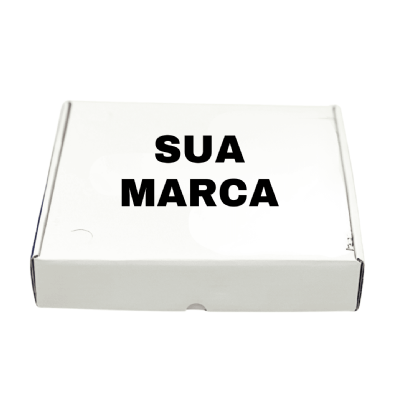 Caixa Empastada Para Esfiha c/ Divisória (24 x 24 x 4,5 cm) Personalizada