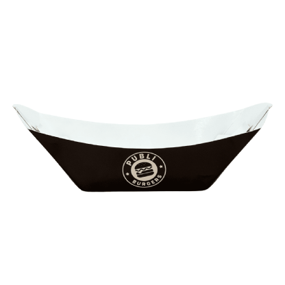 Embalagem Canoa M (360g) (17,5 x 7 x 4,7 cm) Personalizada