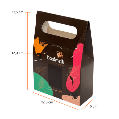 Embalagem Multiuso para Biscoitos (12,5 x 5 x 17,5 cm) Personalizada