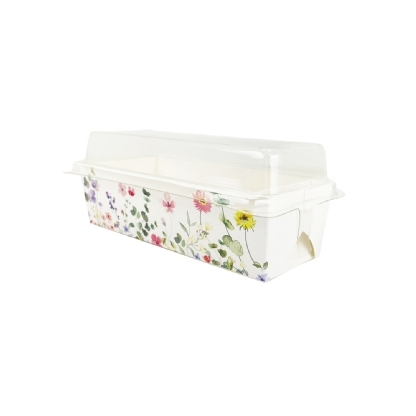 Forma Forneável 390g COM tampa para Bolo Caseirinho, Inglês, Pão - 50 unidades