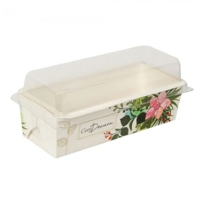 Forma Forneável 390g COM tampa para Bolo Caseirinho, Inglês, Pão - 50 unidades