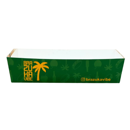 Embalagem Caixa Bandeja Multiuso Grande (20 x 9 x 5 cm) Personalizada