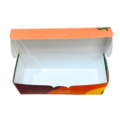 Embalagem Hot Dog Delivery c/ Trava (20 x 9 x 5 cm) Personalizada