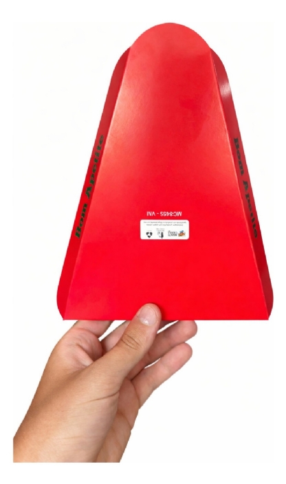 Embalagem Pizza Fatia triangular (15 x 20 cm) - 100 Unidades
