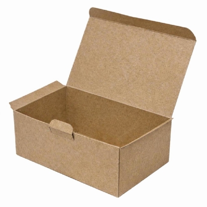 Embalagem Delivery | Caixa para Combos (Hambúrguer e Batata Frita) - 50 unidades