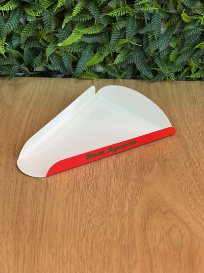 Embalagem Pizza Fatia triangular (15 x 20 cm) - 100 Unidades