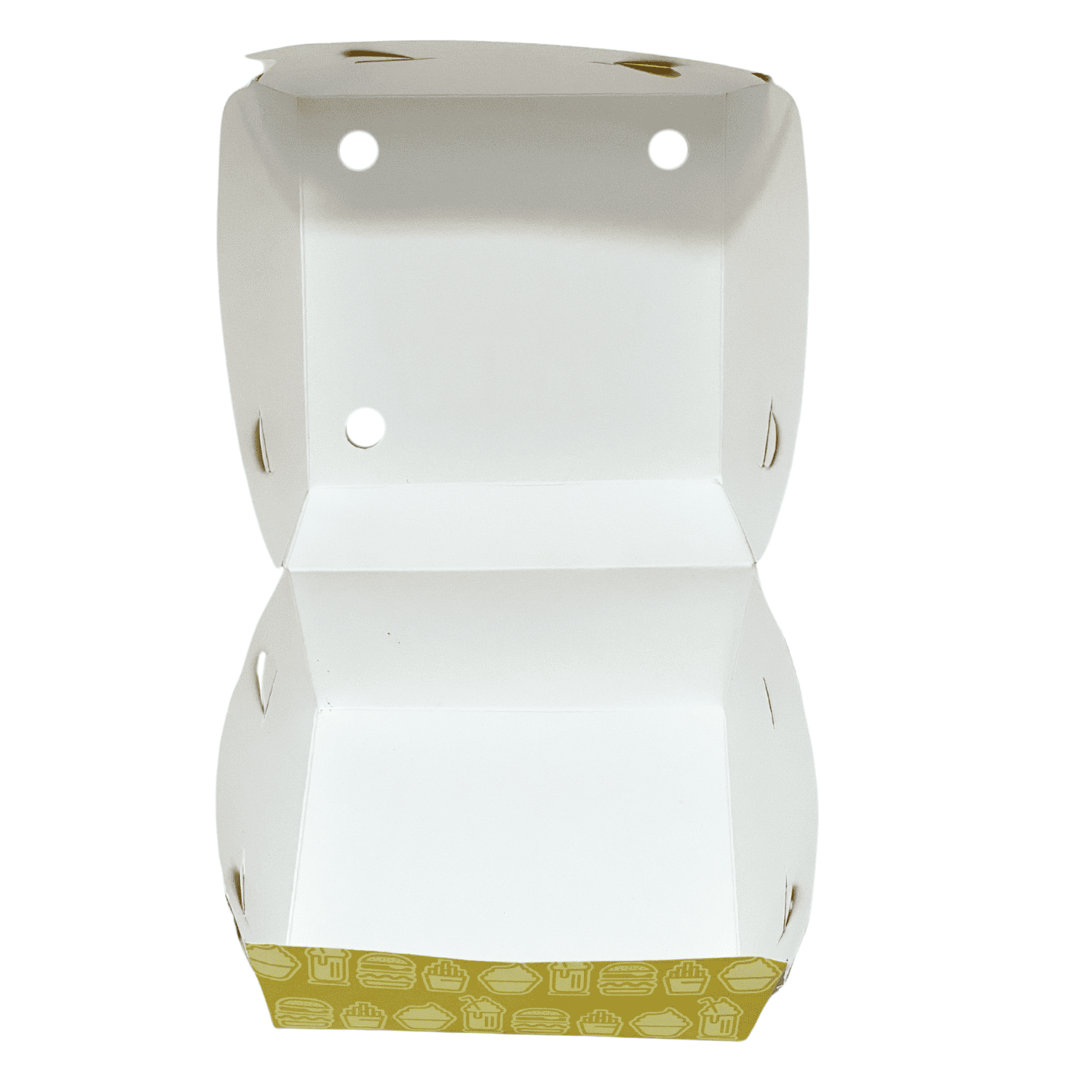 Embalagem Caixa para Lanche tipo Mc (11 x 10,5 x 7,8 cm) Personalizada