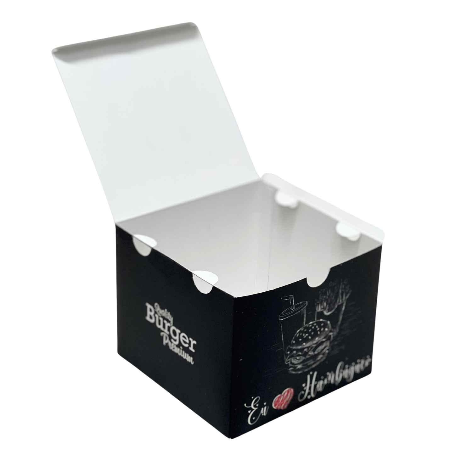 Embalagem Lanche, Hamburguer Gourmet Plus - 50 Unidades
