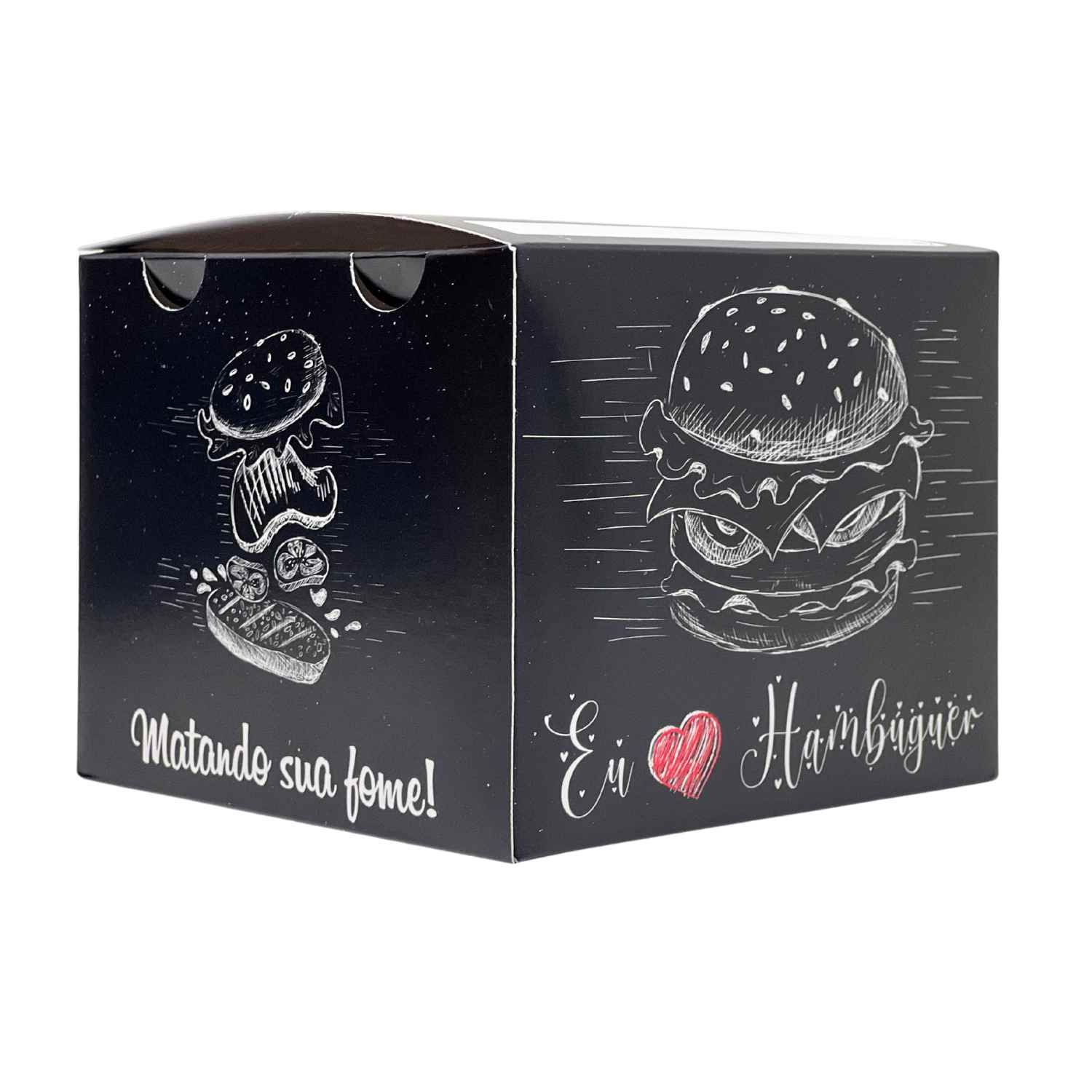 Embalagem Lanche, Hamburguer Gourmet Plus - 50 Unidades