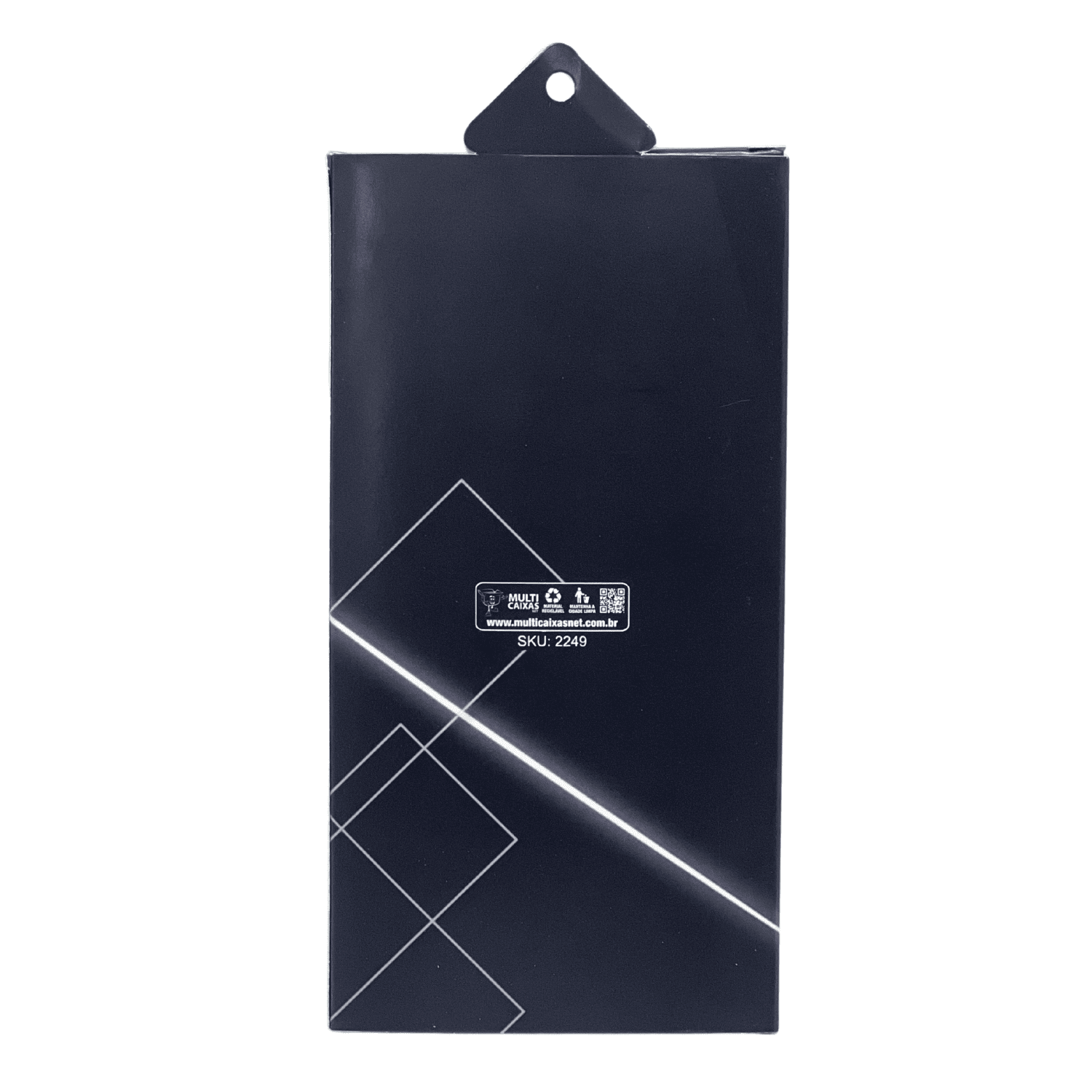 Embalagem Para Capinha de Celular c/ Visor de Acetato (9 x 1,5 x 17 cm) - 100 Unidades