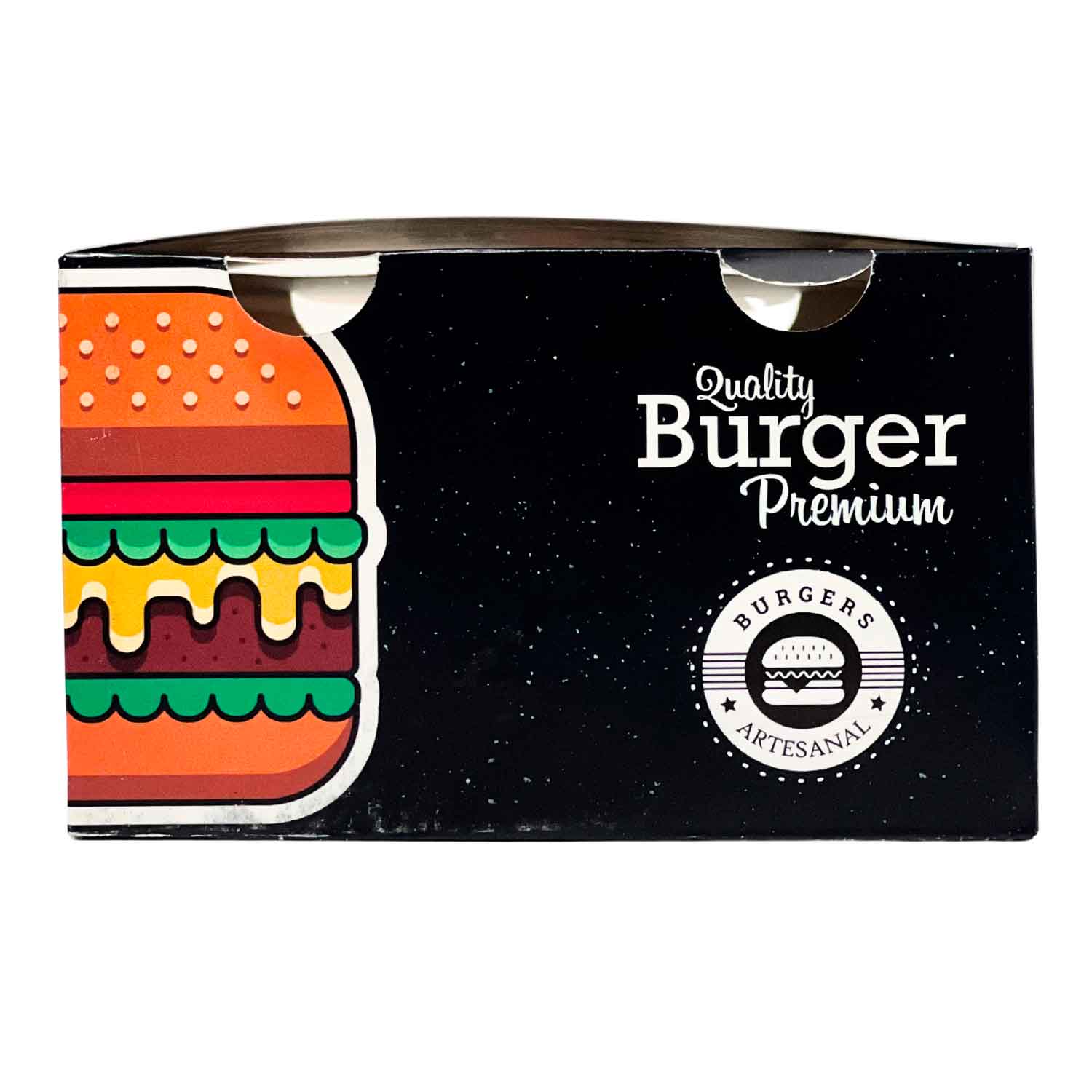 Embalagem Lanche Gourmet - 50 Unidades