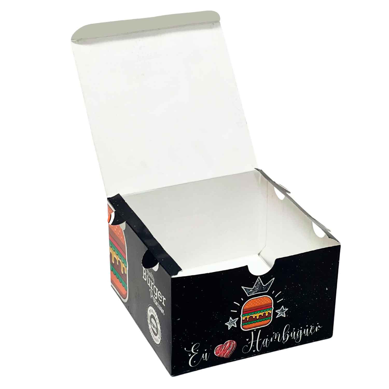 Embalagem Lanche Gourmet - 50 Unidades