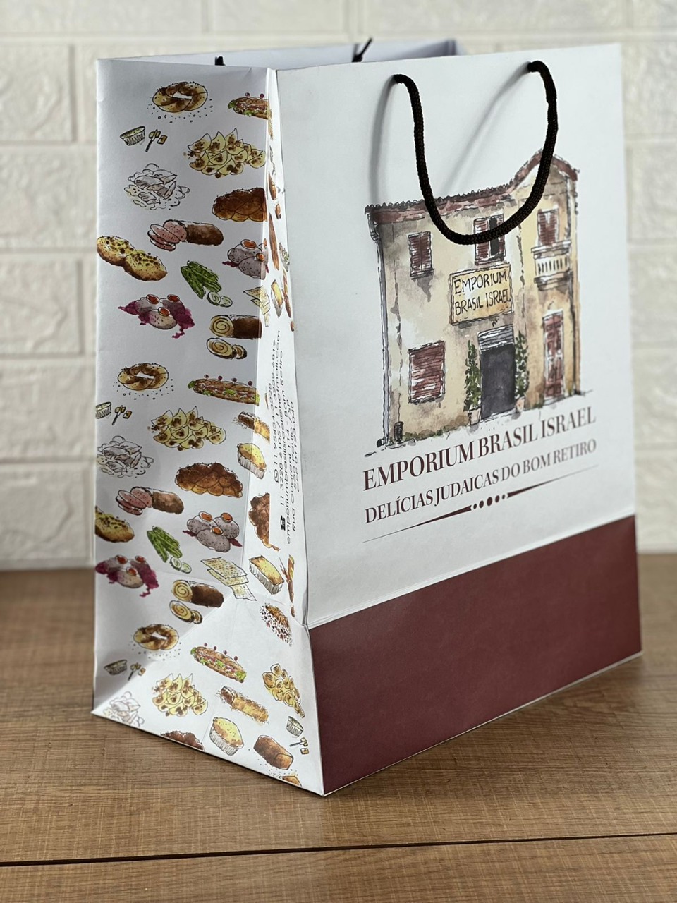 Sacola Offset 180g (31 x 19 x 39 cm) Personalizada