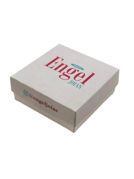 Embalagem Para Bijuterias (8 x 8 x 3 cm) Personalizado