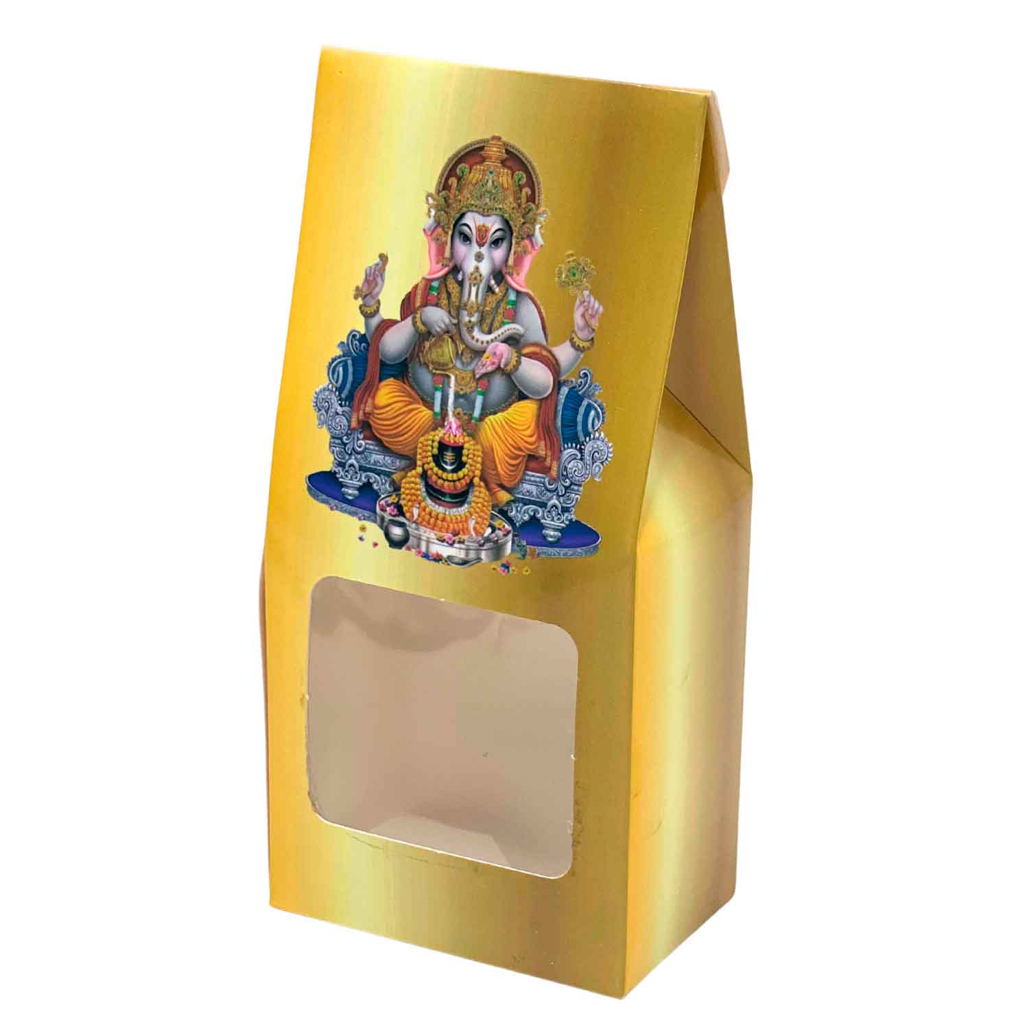 Embalagem Multiuso para Biscoitos c/ Visor Vazado (8 x 5 x 17 cm) Personalizada