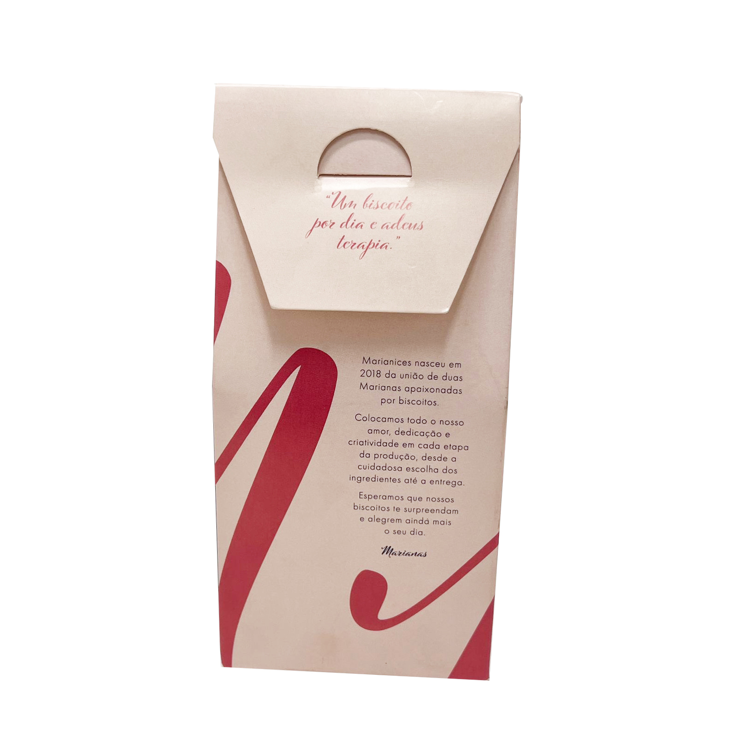 Embalagem Multiuso para Biscoitos c/ Visor Vazado (8 x 5 x 17 cm) Personalizada