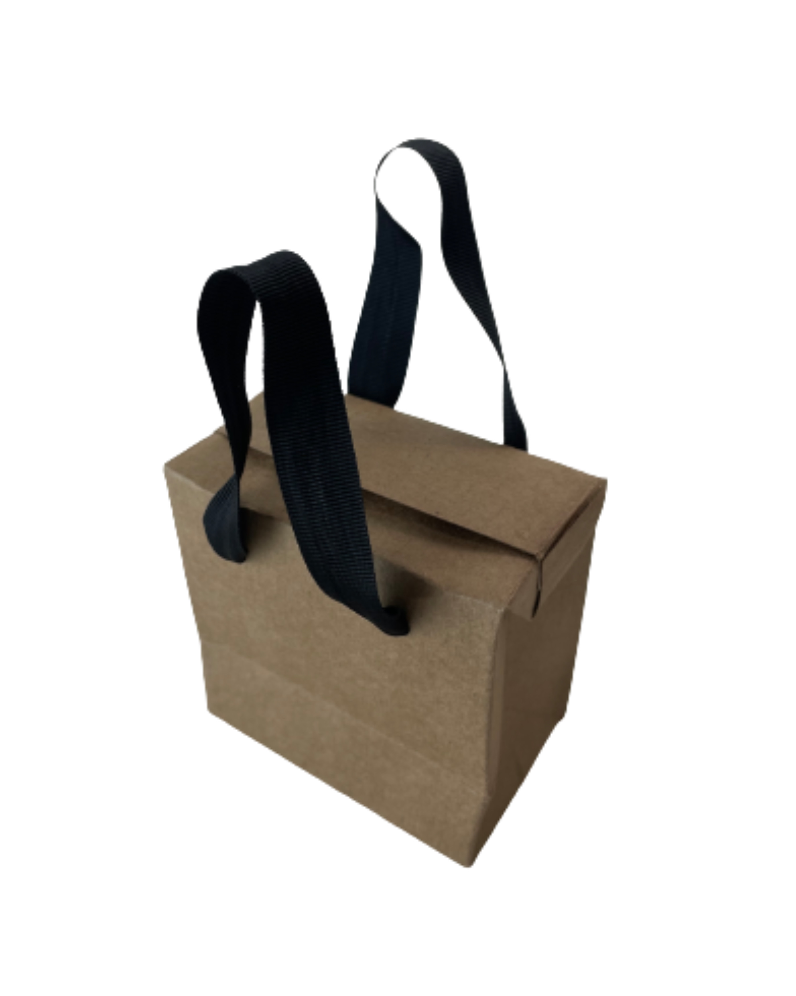 Caixa Sacola Kraft Mini (8 x 5 x 8 cm) - 50 Unidades