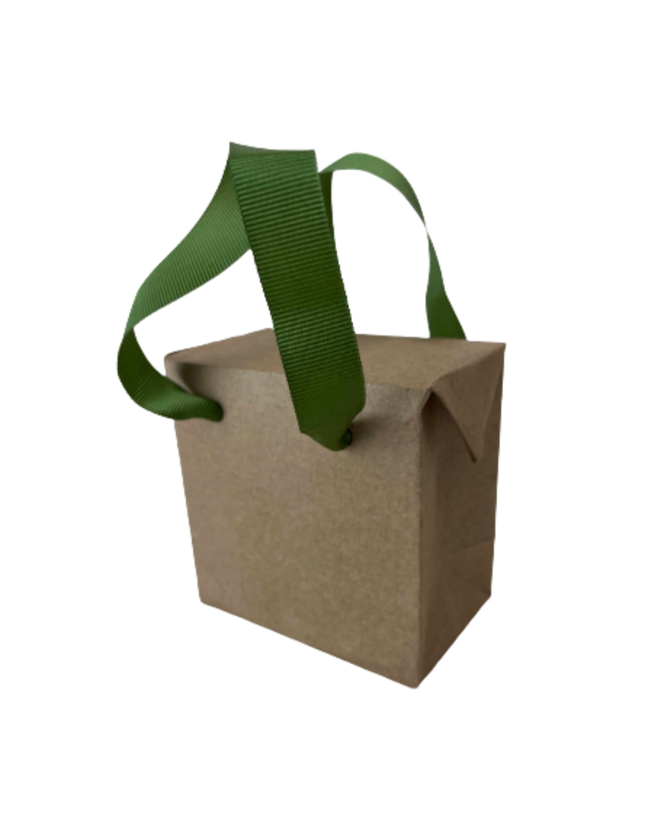 Caixa Sacola Kraft Mini (8 x 5 x 8 cm) - 50 Unidades