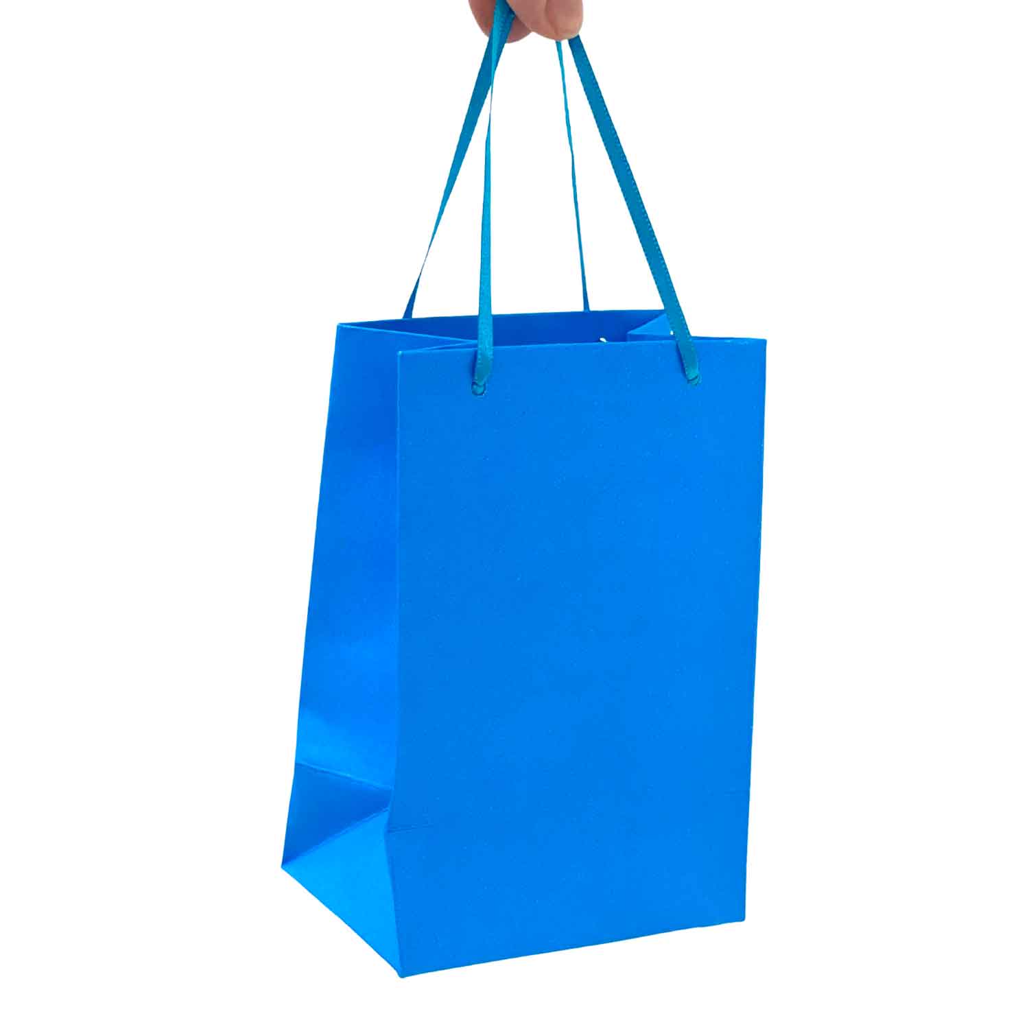 Sacola Offset (9 x 6,5 x 14 cm) Azul - 50 Unidades