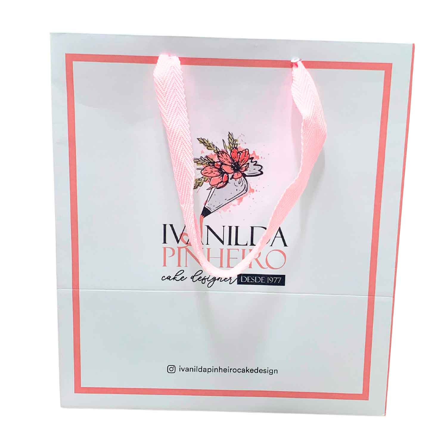 Sacola Offset 180g (20 x 15 x 22 cm) Personalizada