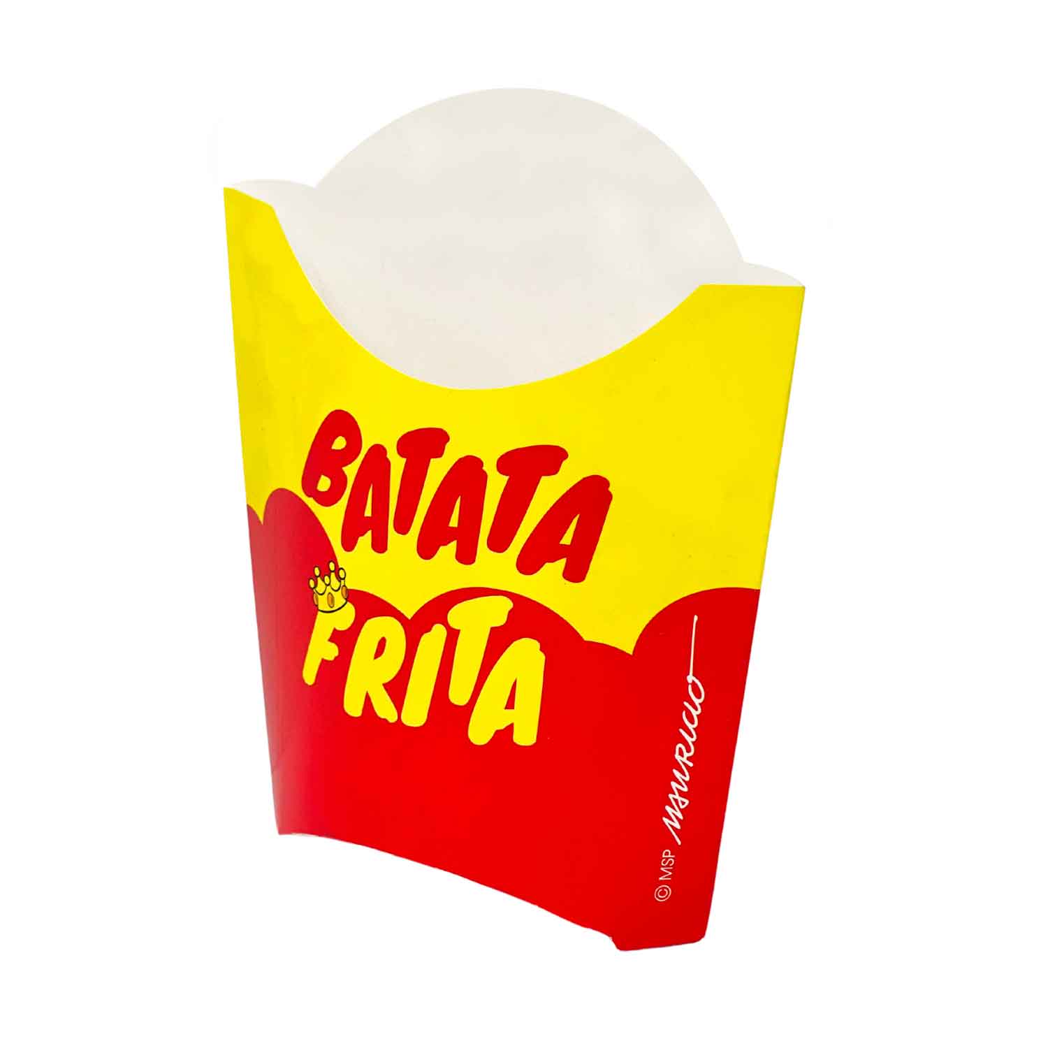 Embalagem p/ batata Fritas tipo Mc G (120-150gr) Personalizada