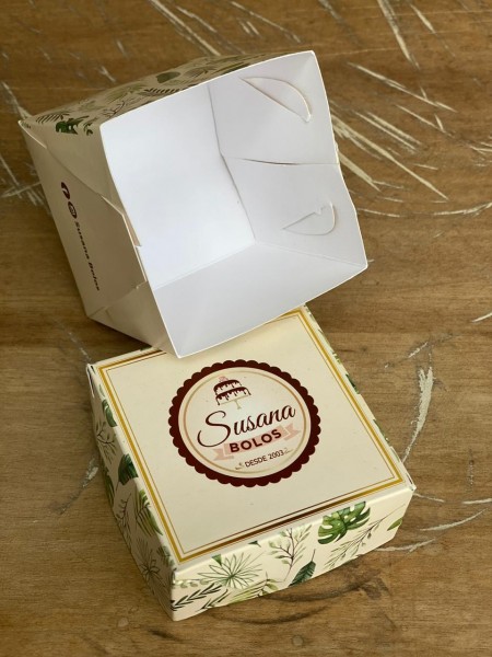 Embalagem Multiuso para Doces (8 x 8 x 8 cm) Personalizada