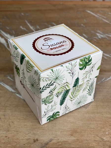 Embalagem Multiuso para Doces (8 x 8 x 8 cm) Personalizada