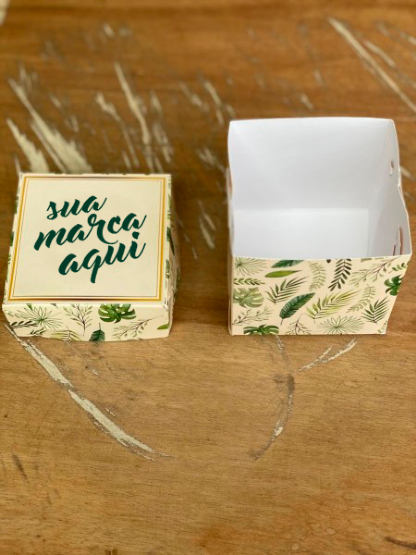 Embalagem Multiuso para Doces (10 x 10 x 8 cm) Personalizada
