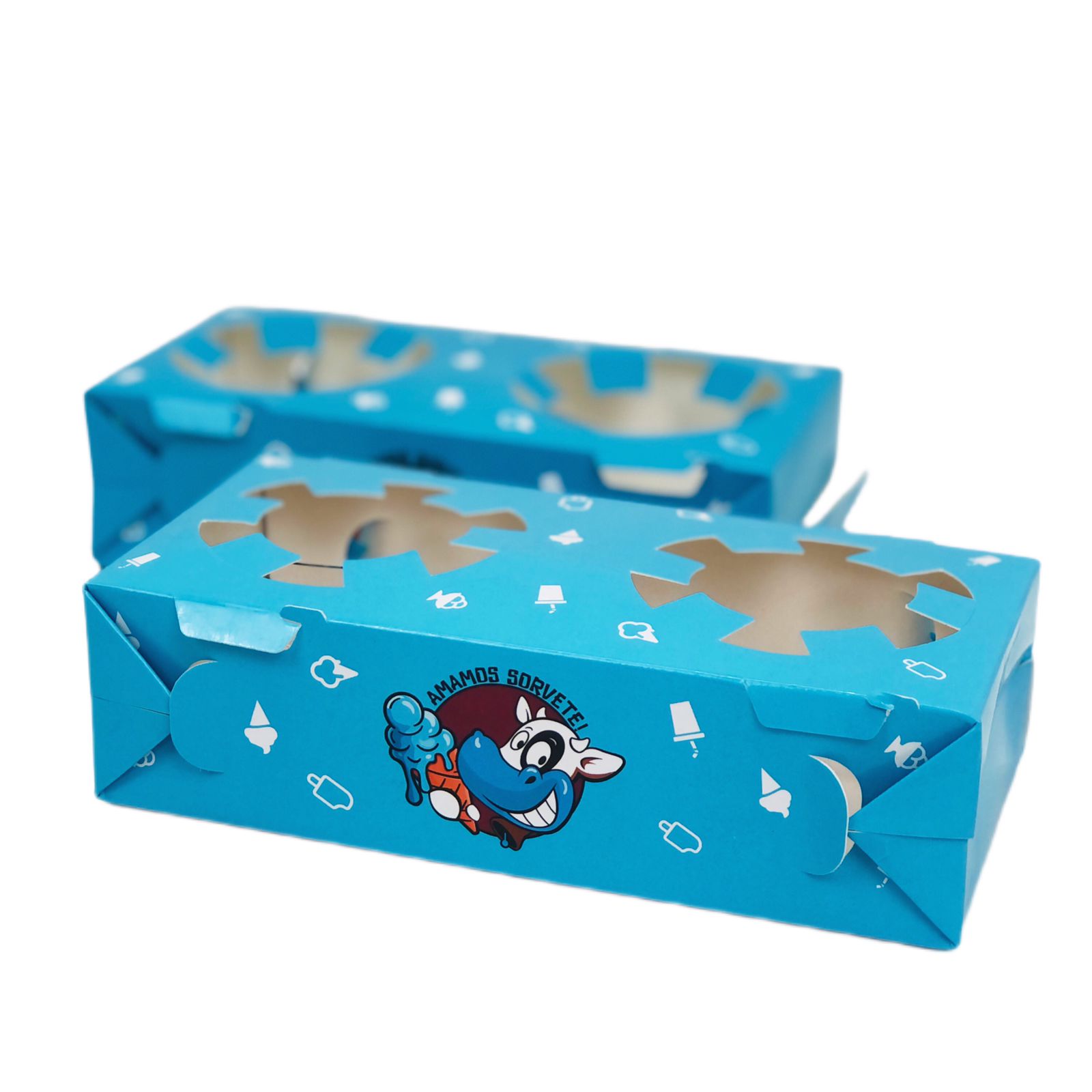 Suporte Para 2 Copos (18 x 9,5 x 5 cm) Personalizado