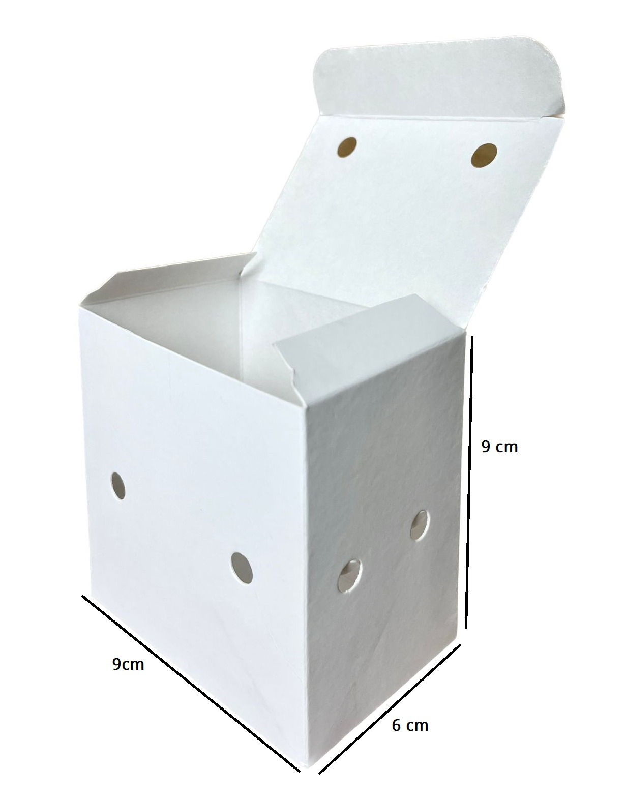 Embalagem p/ Frituras PP (9 x 6 x 9 cm) Personalizada