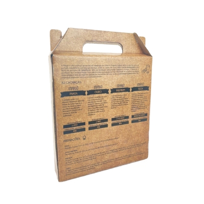 Embalagem Com 4 Cavidades c/ Visor Vazado (18 x 4,5 x 18,7 cm) Personalizada