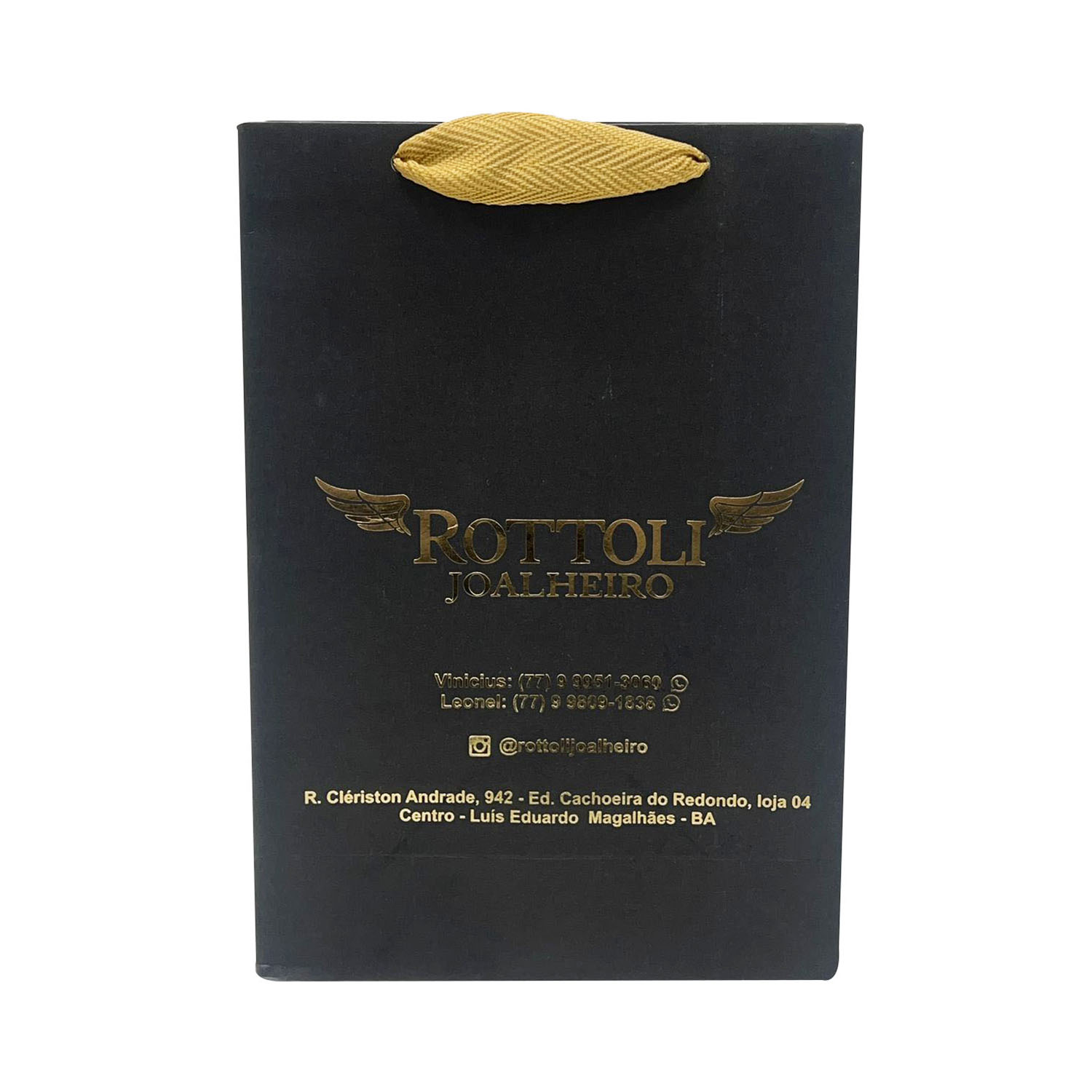 Sacola Offset 180grs (16 x 7 x 23 cm) Personalizada