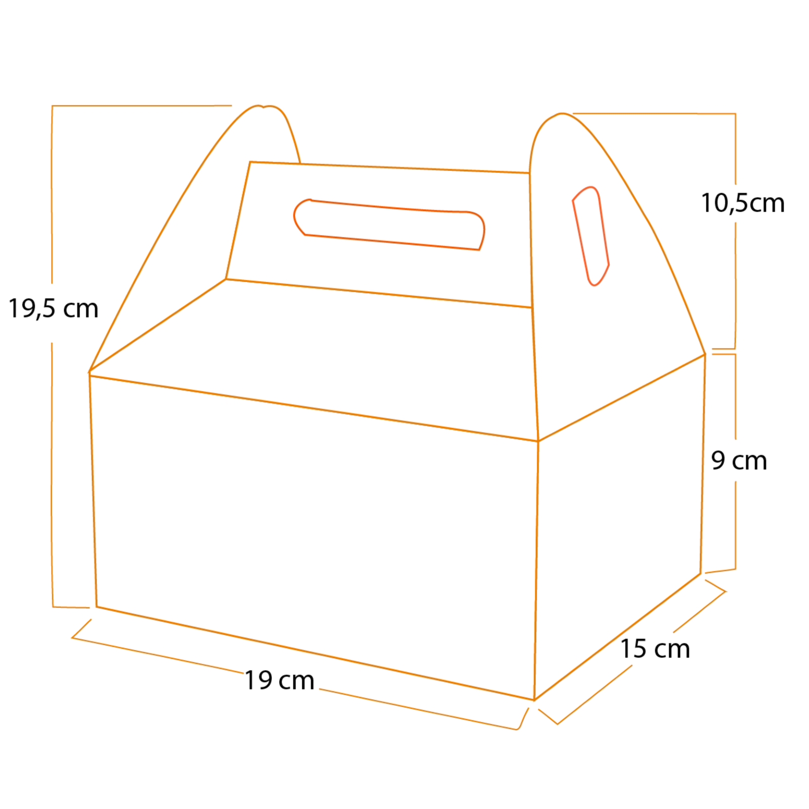 Embalagem Maleta Kit (19 x 15 x 9 cm) Personalizada
