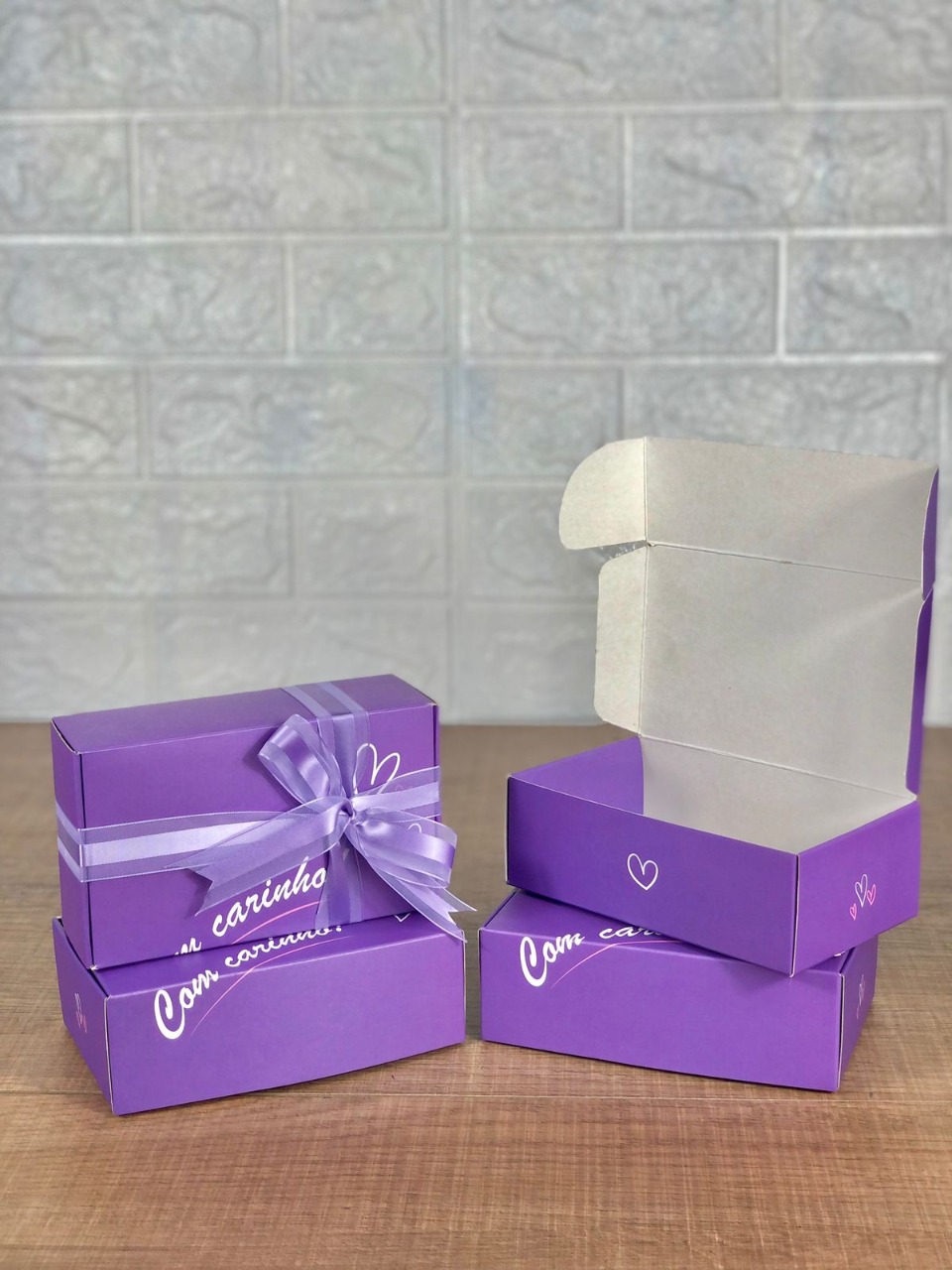 Caixa Presente (15 x 9 x 5 cm) - 50 Unidades