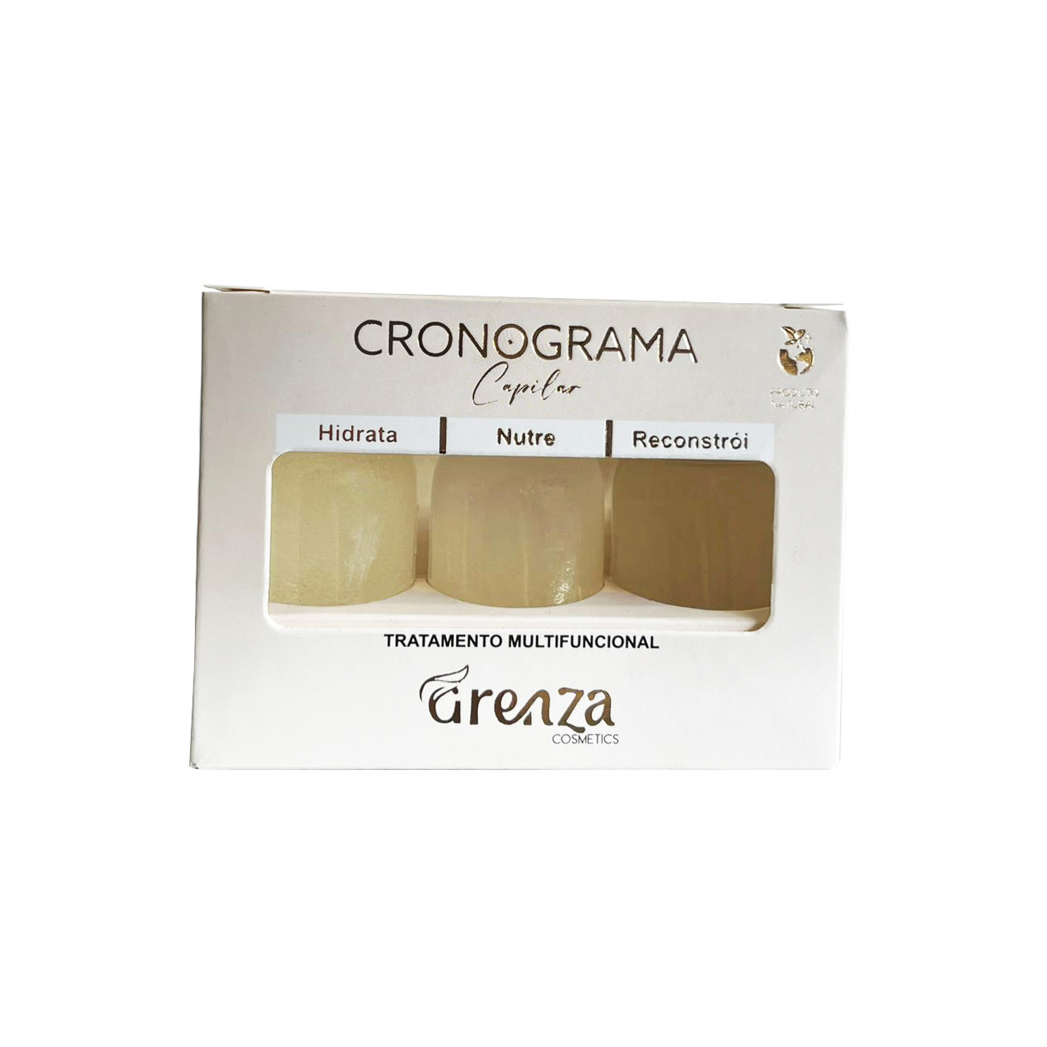 Embalagem para Kit de Ampola (9 x 3,5 x 6,5 cm) Personalizada