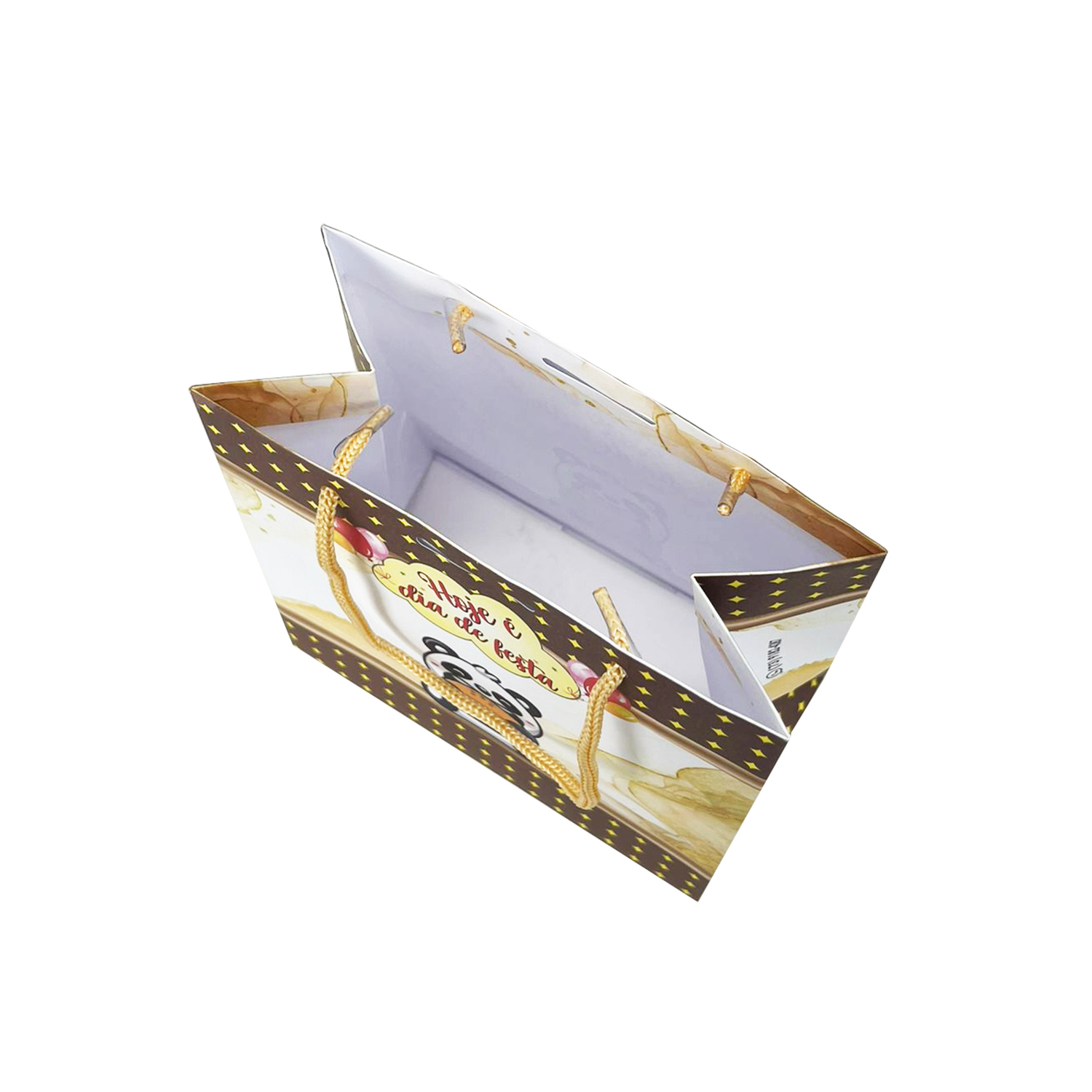 Sacola Offset 180grs (17 x 9 x 17 cm) Personalizada