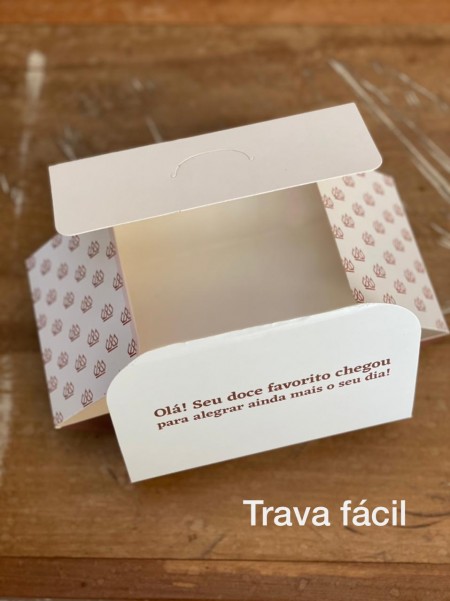 Embalagem Multiuso para Doces (15 x 10 x 5 cm) Personalizada