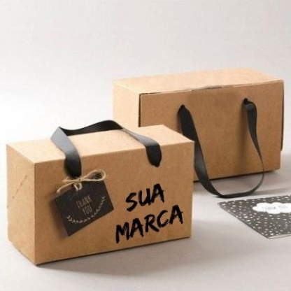 Caixa Sacola (23 x 11 x 16 cm) Personalizada
