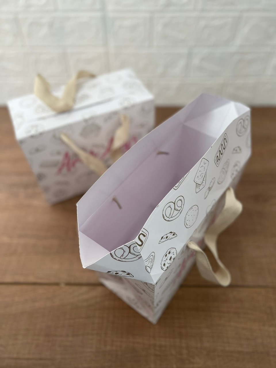 Caixa Sacola (25 x 12 x 18,5 cm) Personalizada
