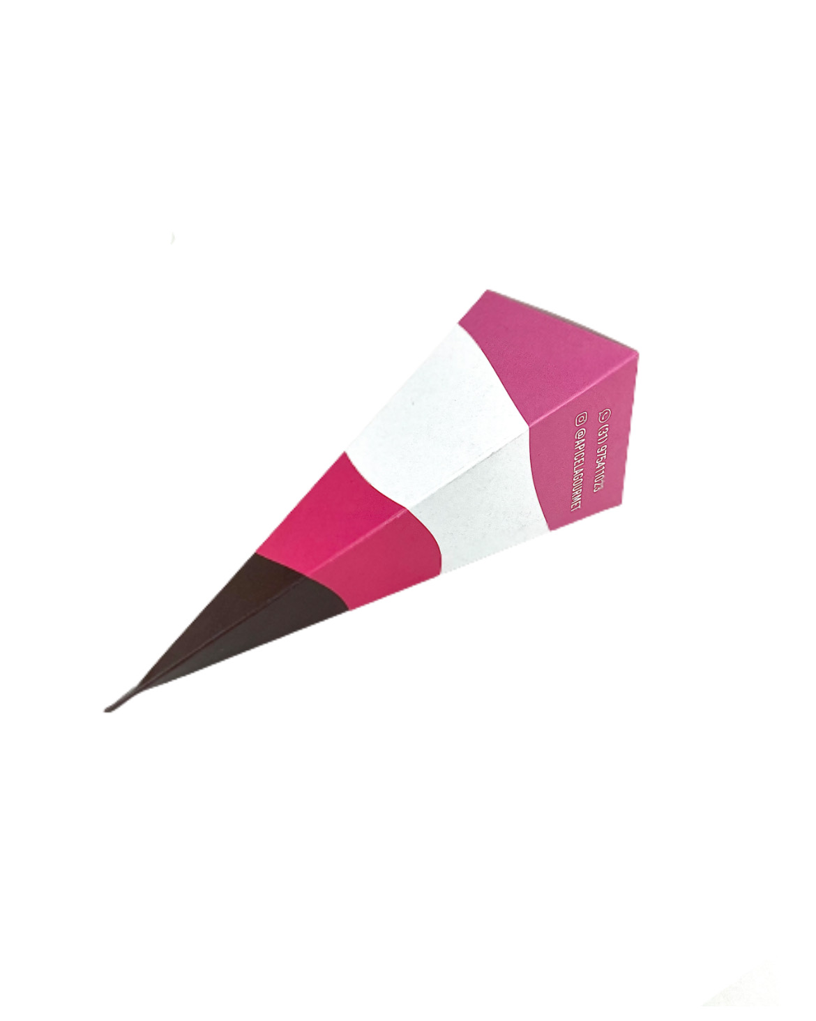 Embalagem para Cone trufado (15 x 5,5 cm) Personalizado